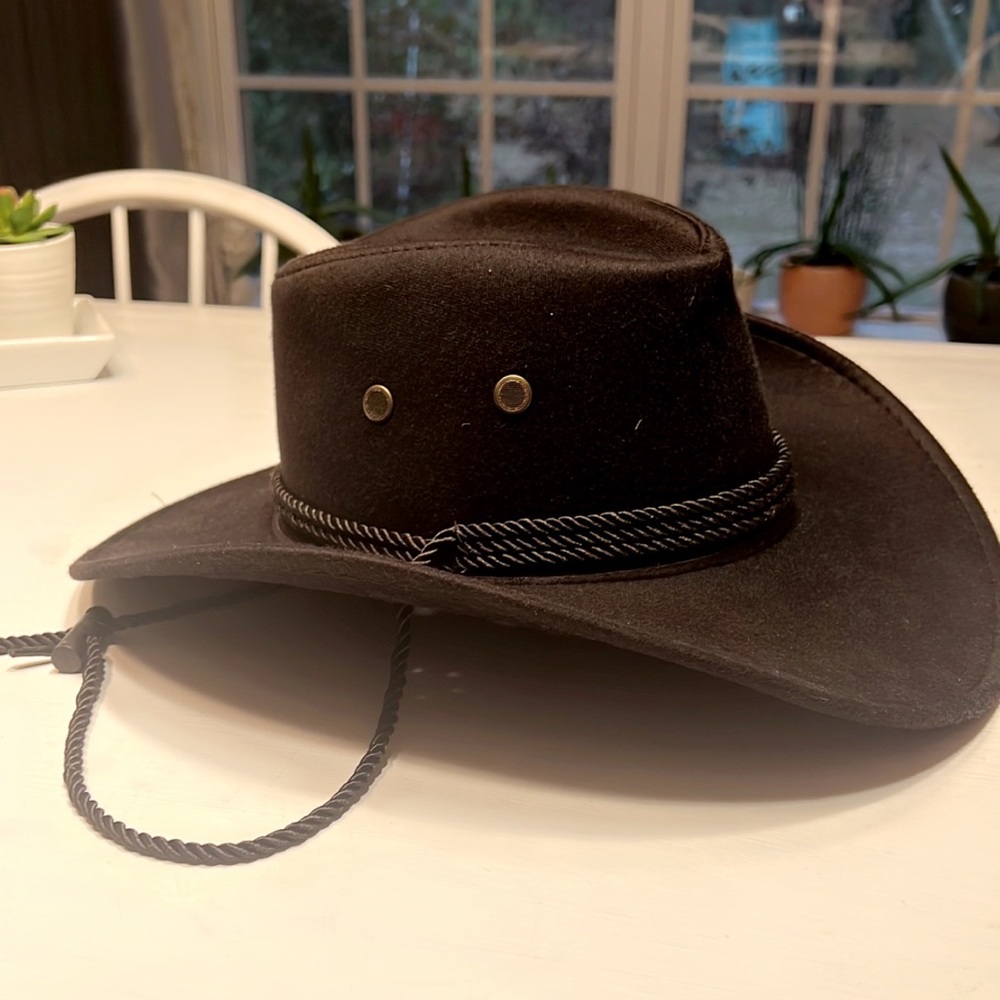 Black ‘western’ hat